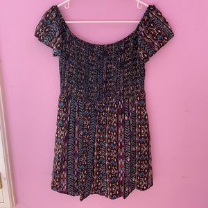 Off the shoulder dress